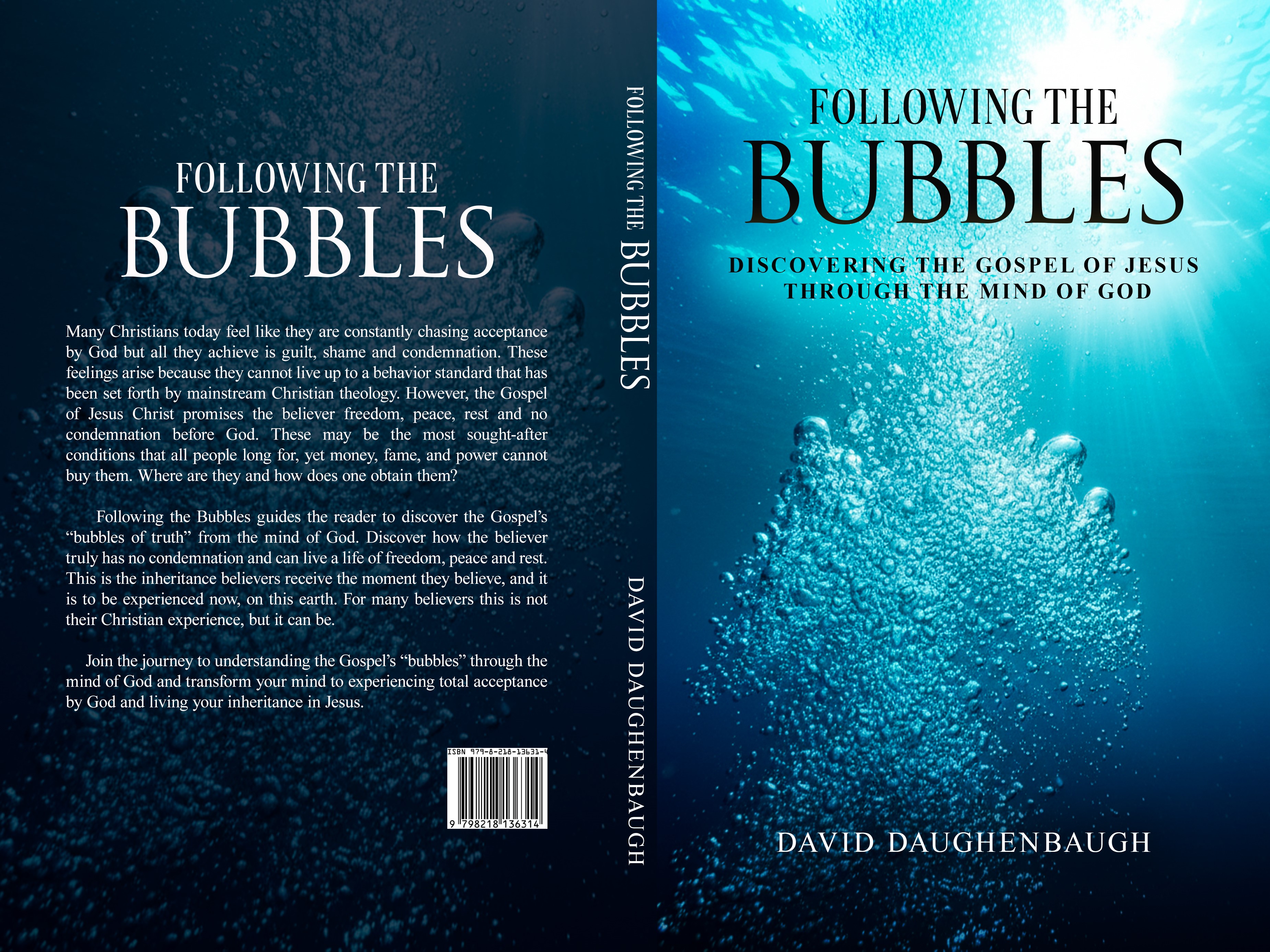Following the Bubbles — Book Cover by David Daughenbaugh